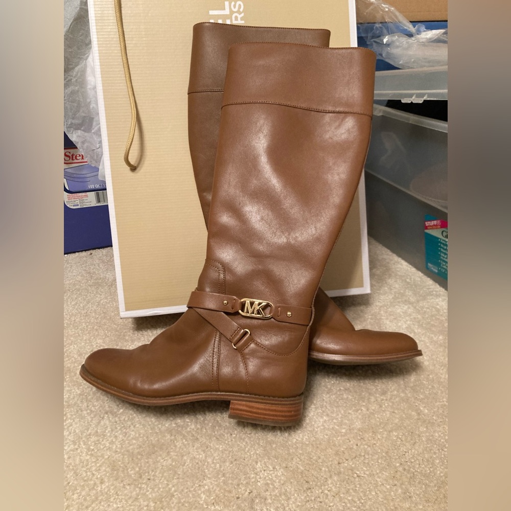 Michael kors Fulton leather boots